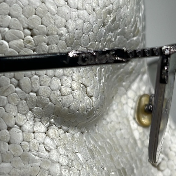 Chloe Ophthalmic Gunmetal Gray Metal Eyeglasses Frame - Picture 3 of 6